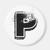 Alphabet Soup - P magnets