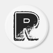 Alphabet Soup - R magnets