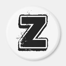 Alphabet Soup - Z magnets