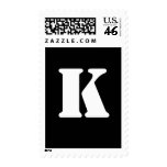 Alphabet Stamp K