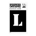 Alphabet Stamp L