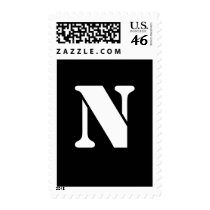 Alphabet Stamp N by jazkang Alphabet Stamp N