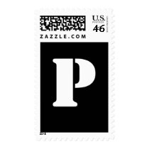 Alphabet Stamp P