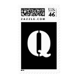 Alphabet Stamp Q
