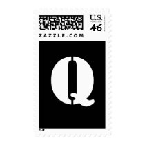 Alphabet Stamp Q