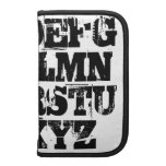 Alphabet Typography Organizers