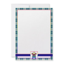 Alphabet Zone Paper Templates invitations