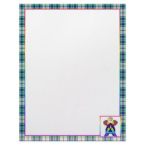 Alphabet Zone Paper Templates letterhead