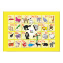 Alphabets: My ABC with 26 animals posters by adellaandmella Alphabets: My ABC with 26 animals posters