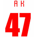 Alphaco "AK 47" Gangsta Jersey t-shirts by AlphaCo Alphaco "AK 47" Gangsta Jersey t-shirts