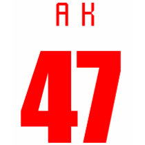 Alphaco "AK 47" Gangsta Jersey t-shirts