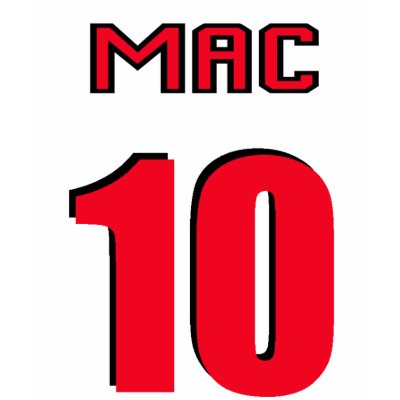 Alphaco "Mac 10" Gangsta Jersey Shirt by AlphaCo