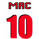 Alphaco "Mac 10" Gangsta Jersey t-shirts by AlphaCo Alphaco "Mac 10" Gangsta Jersey t-shirts