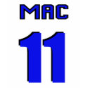 Alphaco "Mac 11" Gangsta Jersey t-shirts by AlphaCo Alphaco "Mac 11" Gangsta Jersey t-shirts