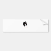 alphadoglogo bumper sticker