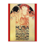 Alphones ( Alfons ) Mucha 1921 Exhibit postcards