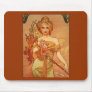 Alphonse (Alfons) Mucha  Bouquet Mouse Pads