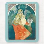 Alphonse Maria Mucha ~ Art Nouveau Mouse Pads