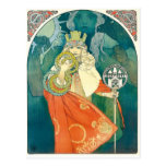Alphonse Maria Mucha ~ Art Nouveau Post Card