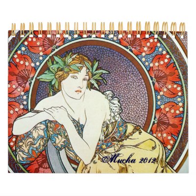 Alphonse Mucha Art Wall Calendar by AlphonseMuchaArt