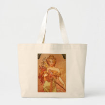 Alphonse Mucha Art Deco Bag