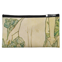 Alphonse Mucha Art Deco Makeup Bags