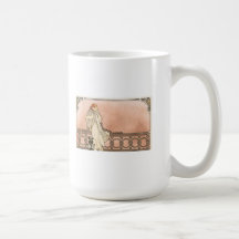 Alphonse Mucha Art Deco Mug