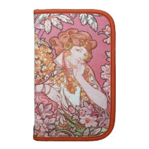 Alphonse Mucha Art Nouveau Rickshaw Folio Planner