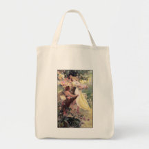 Alphonse Mucha - Art Nouveau -  Spirit of Spring Bag