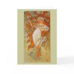 Alphonse Mucha - Art Nouveau - Spring cards