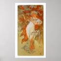 Alphonse Mucha - Art Nouveau - Spring posters