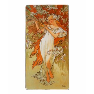 Alphonse Mucha - Art Nouveau - Spring shirt