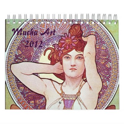 Alphonse Mucha Artwork Calendar by AlphonseMuchaArt