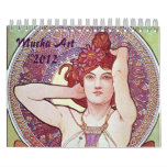 Alphonse Mucha Artwork Calendar