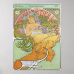 Alphonse Mucha - Au Quartier Latin Print