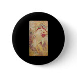 Alphonse Mucha Automne Autumn Buttons