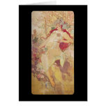 Alphonse Mucha Automne Autumn Cards