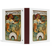 Alphonse Mucha Biscuits LeFevre Utile binders by vintage_poster Alphonse Mucha Biscuits LeFevre Utile binders