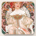 Alphonse Mucha: Daydream (Rêverie) Coaster