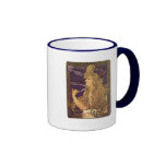 Alphonse Mucha Elegant Woman Artwork Coffee Mugs