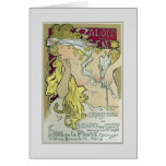 Alphonse Mucha,Exposition poster,1896. cards