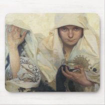 Alphonse Mucha - Fate mousepads