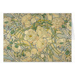 Alphonse Mucha - Flowers Greeting Cards