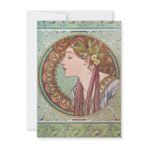 Alphonse Mucha Goddess Art Announcement