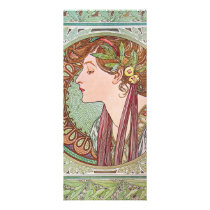 Alphonse Mucha Goddess Art invitations
