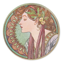 Alphonse Mucha Goddess Art stickers