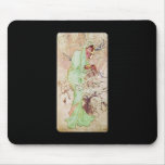 Alphonse Mucha Hiver Winter Mousepad