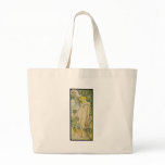 Alphonse Mucha Iris Tote Bags