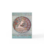 Alphonse Mucha Ivy Art Nouveau Note Cards