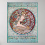 Alphonse Mucha Ivy Art Nouveau Poster Print